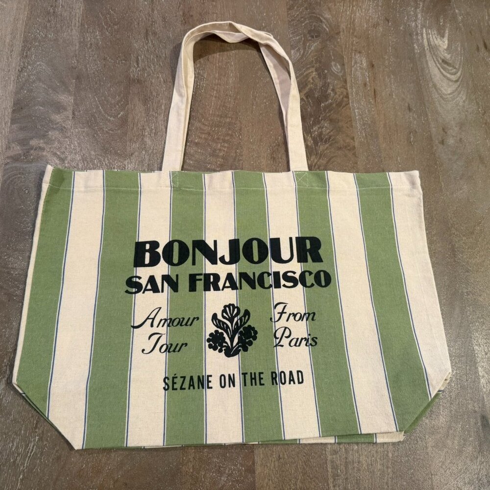 Sezane Bonjour San Francisco Tote